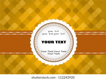background design for vintage card