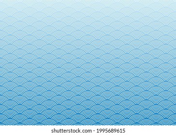 background design with wave theme