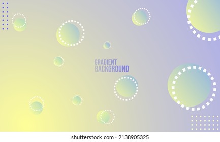 diseño de fondo para sitio web con ornamentos de círculo y colores desvanecidos. adecuado para el diseño porcentual