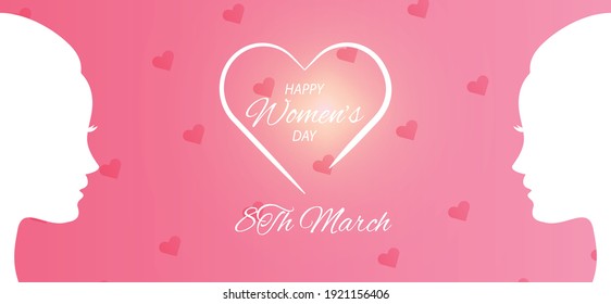 background design for world womens day celebrations