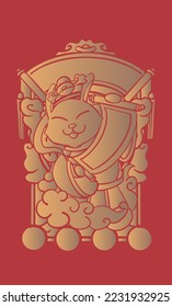 Background Design for the Year of the Rabbit

