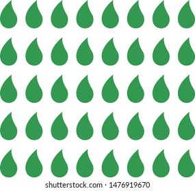 background designed with green leaves
