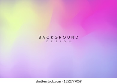 The background designs of various colors are beautiful when seen and spoil the eyes