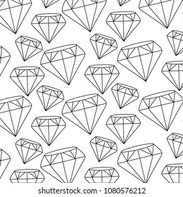 background of diamonds design