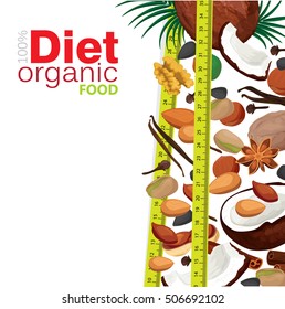 background diet with nuts