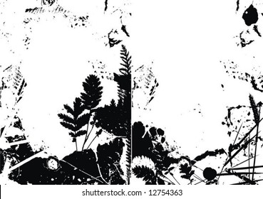 background from the disappointed plants