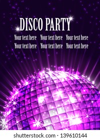 background disco party