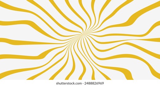 Background distortion groovy swirly pattern. Star burst line pattern background with pastel color