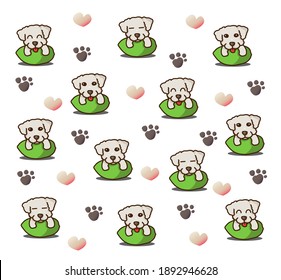 Background of the dogs for Shirt pattern and Vector background pattern. Glass or handkerchief pattern