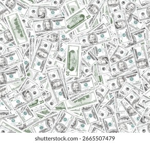 Background of a lot of dollar bills
