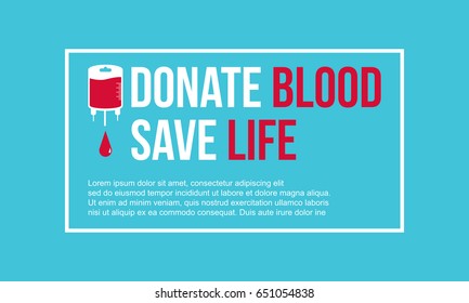 Background donate blood save life