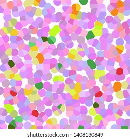 Background of dots in abstract style on white background. Geometric background. Graphic dots art.