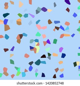 Background of dots in abstract style on white background. Geometric background. red background. Graphic dots art.