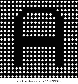 background dots  Alphabet