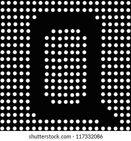 background dots Alphabet