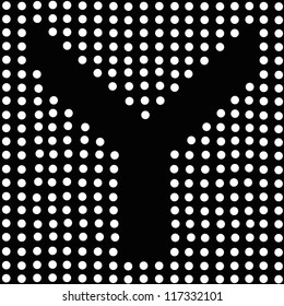 background dots Alphabet
