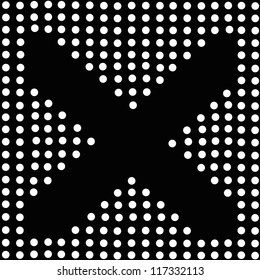 background dots Alphabet
