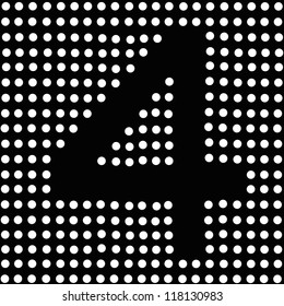background dots Alphabet
