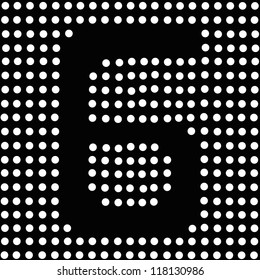 background dots Alphabet