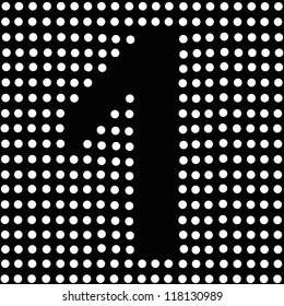 background dots Alphabet
