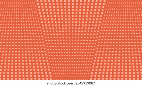Background Dots In Perspective View Modern Tech Wallpaper
