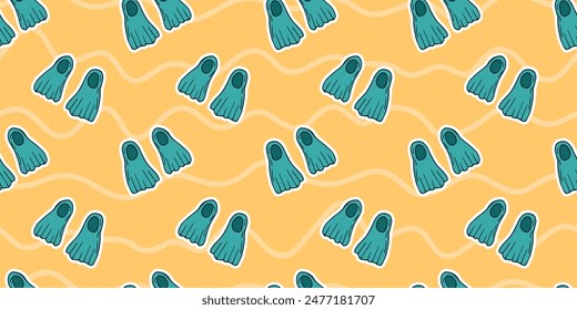 background. drawing. seamless pattern. the pattern. seamless. beach. rest. Morata. the sun. joy. Tan. swimsuit. a bikini. vector. beautiful background.