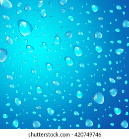 Background with drops