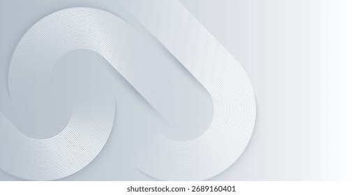 Background with dynamic abstract wavy curved lines decoration. Background with modern and futuristic design for covers, banners, brochures, presentations, certificates, websites, and cards. EPS. 2