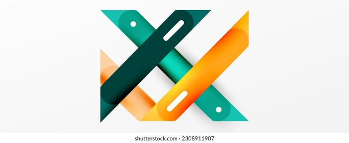 Background dynamic lines geometric wallpaper. Stripes composition vector illustration for wallpaper banner background or landing page