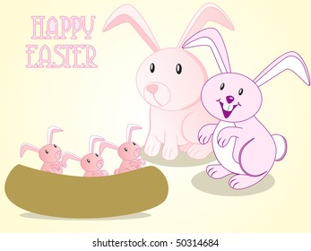 background for easter day celebration, vector wallpaper