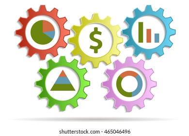 background economy and graphics