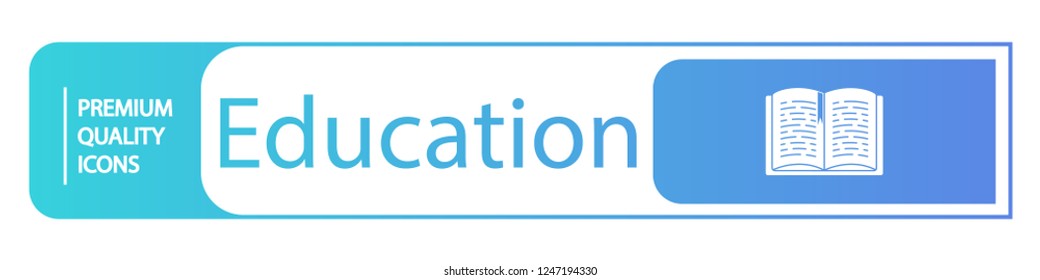 background education icons