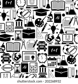 Background with education Icons
