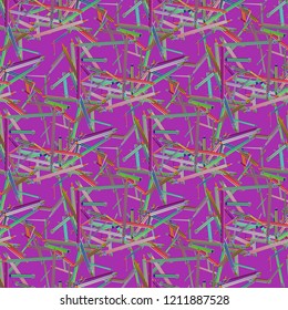 Background education multicolored pencil chaos seamless.