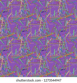 Background education multicolored pencil chaos seamless.