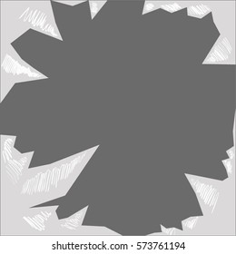 The background, the effect of broken glass, shattered glass, frame