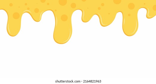 Background Effect Melted Cartoon Cheese Isolated Stock Vector (Royalty ...