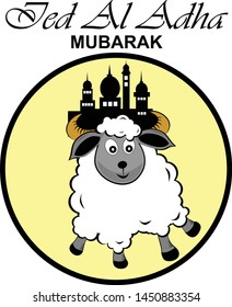 background of Eid al-Adha congratulations