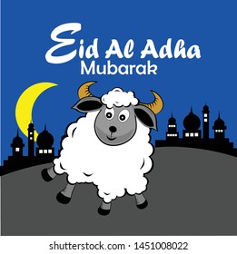 background of Eid al-Adha congratulations