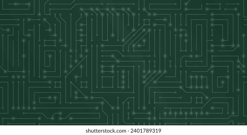 El fondo es una tarjeta de circuito electrónico en una motherboard.