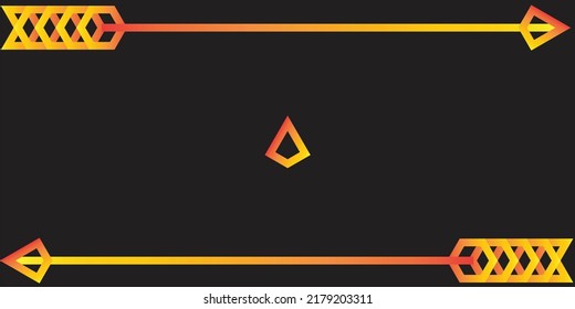 Background elegant fire arrow game