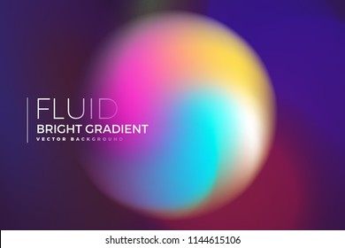 Background element design concept holographic fluid bright gradient.Creative layout composition template. Vector illustrations.