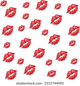 Fondo Emoji Beso Rojo Mucho