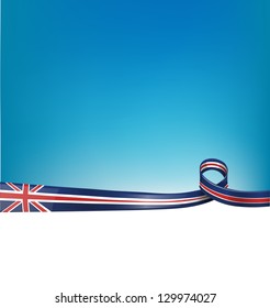 background with england flag