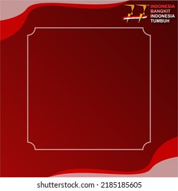 BACKGROUND TO ENJOY INDONESIA'S INDEPENDENCE DAY