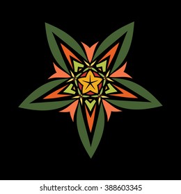 background ethnic african Spanish ornaments for textures