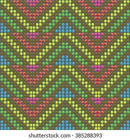 Background with ethnic motifs. Seamless pattern