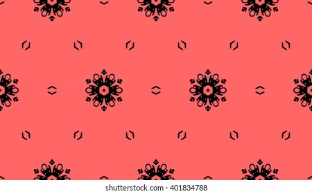 background with ethnic motifs seamless pattern