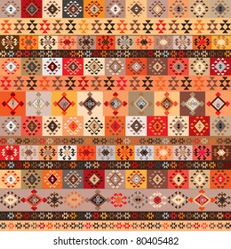 background with ethnic motifs seamless pattern