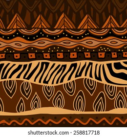 Background with ethnic ornament